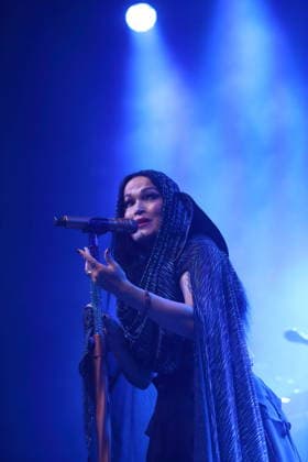 Tarja Turunen alias Tarja bei einem Konzert im Huxleys Neue Welt in Berlin, 30. September 2026. Tarja Konzert Berlin