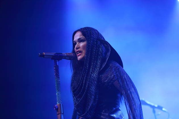 Tarja Turunen alias Tarja bei einem Konzert im Huxleys Neue Welt in Berlin, 30. September 2026. Tarja Konzert Berlin