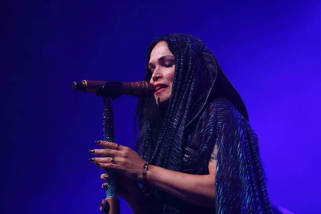 Tarja Turunen alias Tarja bei einem Konzert im Huxleys Neue Welt in Berlin, 30. September 2026. Tarja Konzert Berlin