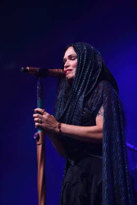 Tarja Turunen alias Tarja bei einem Konzert im Huxleys Neue Welt in Berlin, 30. September 2026. Tarja Konzert Berlin