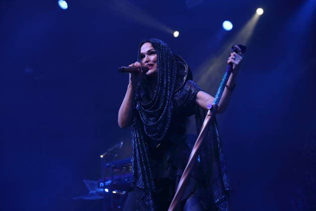 Tarja Turunen alias Tarja bei einem Konzert im Huxleys Neue Welt in Berlin, 30. September 2026. Tarja Konzert Berlin