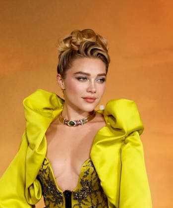Florence Pugh arrives on the red carpet at the Netflix East Of Eden New York premiere at The Plaza Hotel on Wednesday, September 30, 2026 in New York City.  NYP20260930412 JOHNxANGELILLO