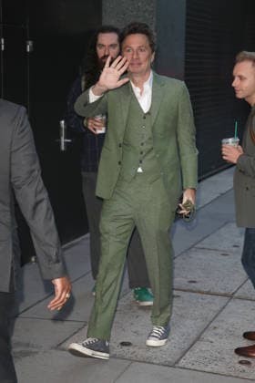 September 30, 2026, New York, New York, USA: ZACH BRAFF arrives at ABC studios in Tribeca, New York City for Ã¢â‚¬ËœGood Morning AmericaÃ¢ New York USA  - ZUMAh16_ 20260930_zaf_h16_027 Copyright: xDanxHerrickx