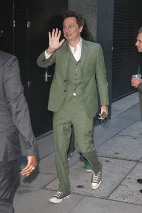 September 30, 2026, New York, New York, USA: ZACH BRAFF arrives at ABC studios in Tribeca, New York City for Ã¢â‚¬ËœGood Morning AmericaÃ¢ New York USA  - ZUMAh16_ 20260930_zaf_h16_028 Copyright: xDanxHerrickx