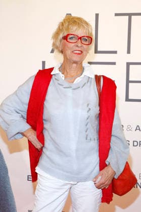 Monika Ehrhardt-Lakomy bei der Premiere des Kinofilms Alte Liebe im Kino International. Berlin, 30.09.2026