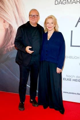 Joachim Krol und Dagmar Manzel bei der Premiere des Kinofilms Alte Liebe im Kino International. Berlin, 30.09.2026