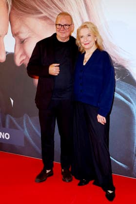 Joachim Krol und Dagmar Manzel bei der Premiere des Kinofilms Alte Liebe im Kino International. Berlin, 30.09.2026