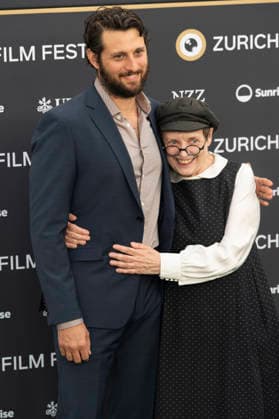 Bardo Böhlefeld und Katharina Thalbach bei der Premiere des Kinofilms Lieblingsmenschen - Die außergewöhnliche Freundschaft von Agnes und Amir auf dem 22. Zurich Film Festival im Arthouse Le Paris. Zürich, 30.09.2026