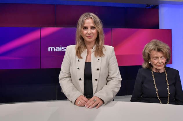 Jagoda Marinic und Charlotte Knobloch in der ARD-Talkshow maischberger im Studio Berlin Adlershof. Berlin, 30.09.2026
