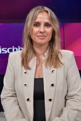 Jagoda Marinic in der ARD-Talkshow maischberger im Studio Berlin Adlershof. Berlin, 30.09.2026