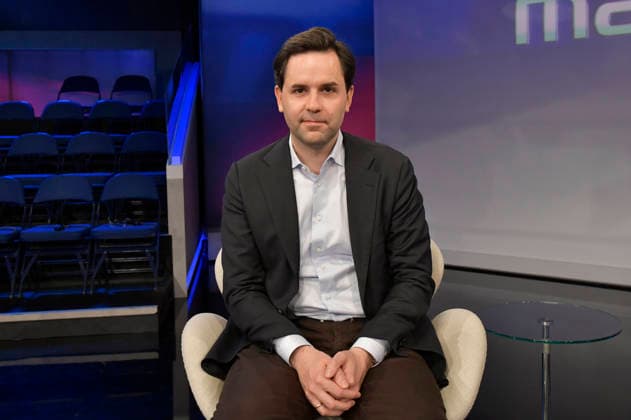 Johannes Winkel in der ARD-Talkshow maischberger im Studio Berlin Adlershof. Berlin, 30.09.2026