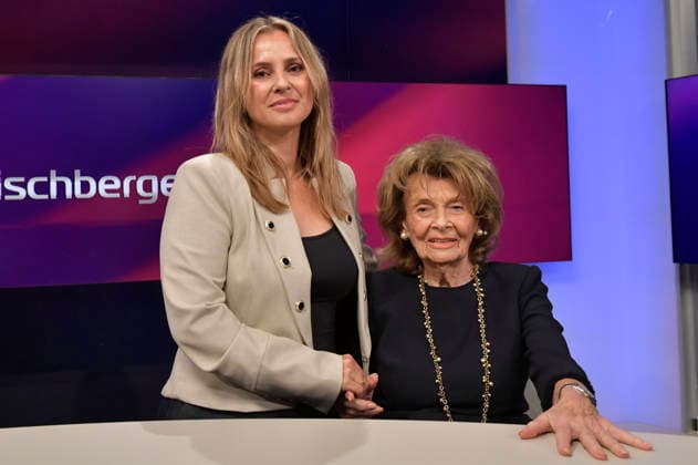 Jagoda Marinic und Charlotte Knobloch in der ARD-Talkshow maischberger im Studio Berlin Adlershof. Berlin, 30.09.2026