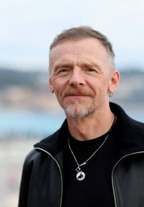 Simon Pegg at a photocall for the film *Only What We Carry*, directed by J Adams, during the 8th edition of the Cinéroman Festival in Nice on September 30, 2026. Bruno Bebert, Dominique Jacovides, Bestimage. Photocall for the film *Only What We Carry*, directed by J Adams, at the 8th edition of the Cinéroman Festival in Nice on September 30, 2026  Copyright: xDominiquexJacovidesx-xBrunoxBebertx xBestimagexDominiquexJacovidesx-xBrunoxBebertx xBestimagex
