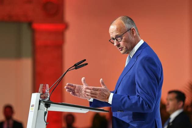 Berlin, Deutschland, 30.09.2026: Siemensstadt: Jahrestreffen der Initiative Made for Germany : Bundeskanzler Friedrich Merz (CDU) Copyright: xdtsxNachrichtenagenturx dts_136971