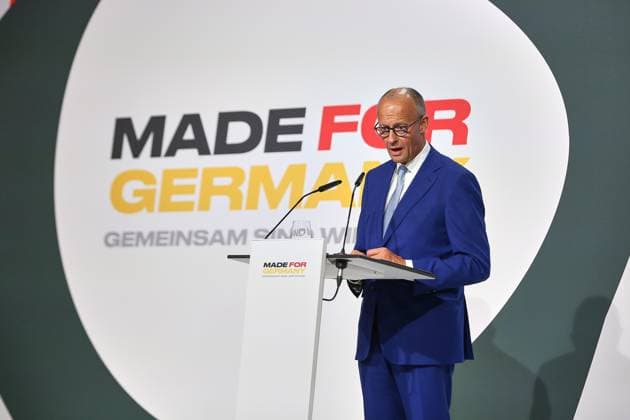 Berlin, Deutschland, 30.09.2026: Siemensstadt: Jahrestreffen der Initiative Made for Germany : Bundeskanzler Friedrich Merz (CDU) Copyright: xdtsxNachrichtenagenturx dts_136976