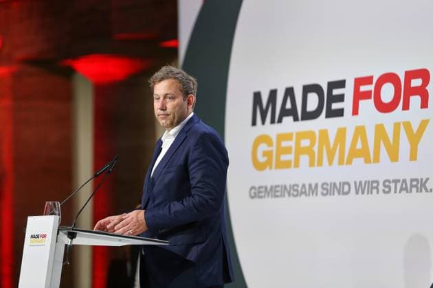 Berlin, Deutschland, 30.09.2026: Siemensstadt: Jahrestreffen der Initiative Made for Germany : Bundesminister der Finanzen Lars Klingbeil (SPD) Copyright: xdtsxNachrichtenagenturx dts_136954