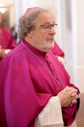 Rolf Steinhäuser bei der Bonifatiusvesper der Herbst-Vollversammlung der Deutschen Bischofskonferenz im Dom zu Fulda. Fulda, 30.09.2026