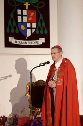 Heiner Wilmer bei der Bonifatiusvesper der Herbst-Vollversammlung der Deutschen Bischofskonferenz im Dom zu Fulda. Fulda, 30.09.2026