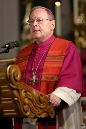 Georg Bätzing bei der Bonifatiusvesper der Herbst-Vollversammlung der Deutschen Bischofskonferenz im Dom zu Fulda. Fulda, 30.09.2026