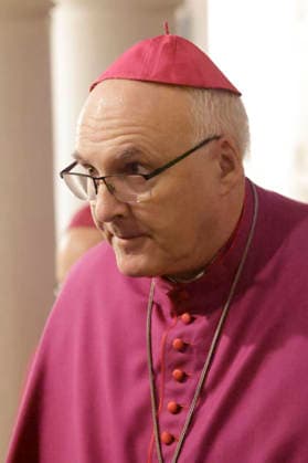 Rudolf Vorderholzer bei der Bonifatiusvesper der Herbst-Vollversammlung der Deutschen Bischofskonferenz im Dom zu Fulda. Fulda, 30.09.2026
