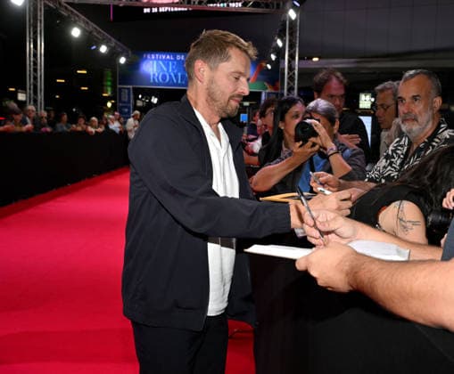 Pierre Deladonchamps Red carpet at the third night of the Cinéroman Festival at Pathé Gare du Sud in Nice on September 30, 2026 Bruno Bebert Dominique Jacovides Bestimage Red carpet at the third night of the Cinéroman Festival at Pathé Gare du Sud in Nice on September 3, 2026, Nice, France  Copyright: xDominiquexJacovidesx-xBrunoxBebertx xBestimagexDominiquexJacovidesx-xBrunoxBebertx xBestimagex