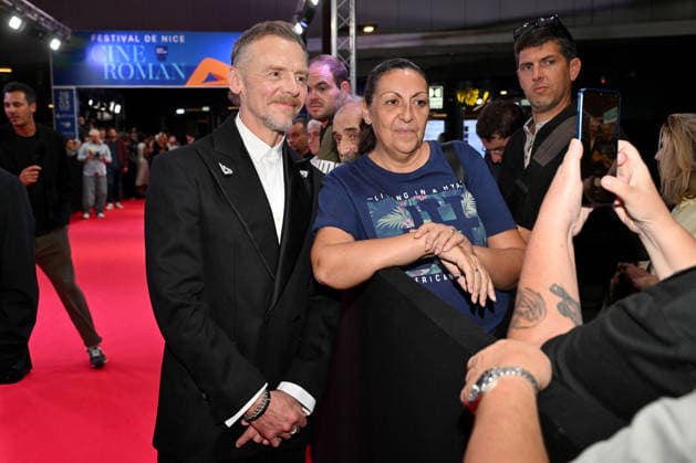 Simon Pegg Red carpet at the third night of the Cinéroman Festival at Pathé Gare du Sud in Nice on September 30, 2026 Bruno Bebert Dominique Jacovides Bestimage Red carpet at the third night of the Cinéroman Festival at Pathé Gare du Sud in Nice on September 30, 2026 Nice, France  Copyright: xDominiquexJacovidesx-xBrunoxBebertx xBestimagexDominiquexJacovidesx-xBrunoxBebertx xBestimagex