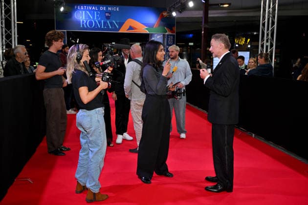 Simon Pegg on the red carpet at the third night of the Cinéroman Festival at Pathé Gare du Sud in Nice on September 30, 2026. Bruno Bebert, Dominique Jacovides, Bestimage. Red carpet at the third night of the Cinéroman Festival at Pathé Gare du Sud in Nice on September 30, 2026 Nice, France  Copyright: xDominiquexJacovidesx-xBrunoxBebertx xBestimagexDominiquexJacovidesx-xBrunoxBebertx xBestimagex