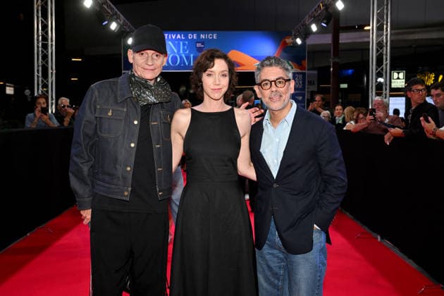 Gaëtan Roussel, Sara Giraudeau and Manu Payet Red carpet at the third night of the Cinéroman Festival at Pathé Gare du Sud in Nice on September 30, 2026 Bruno Bebert Dominique Jacovides Bestimage Red carpet at the third night of the Cinéroman Festival at Pathé Gare du Sud in Nice on September 30, 2026, Nice, France  Copyright: xDominiquexJacovidesx-xBrunoxBebertx xBestimagexDominiquexJacovidesx-xBrunoxBebertx xBestimagex
