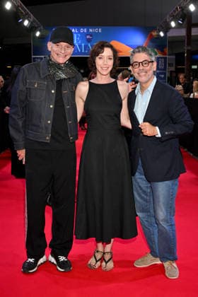 Gaëtan Roussel, Sara Giraudeau and Manu Payet Red carpet at the third night of the Cinéroman Festival at Pathé Gare du Sud in Nice on September 30, 2026 Bruno Bebert Dominique Jacovides Bestimage Red carpet at the third night of the Cinéroman Festival at Pathé Gare du Sud in Nice on September 30, 2026, Nice, France  Copyright: xDominiquexJacovidesx-xBrunoxBebertx xBestimagexDominiquexJacovidesx-xBrunoxBebertx xBestimagex