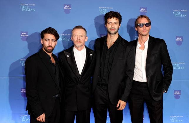Charles Benoin, Simon Pegg, Liam Hellman Red carpet at the third night of the Cinéroman Festival at Pathé Gare du Sud in Nice on September 30, 2026 Bruno Bebert Dominique Jacovides Bestimage Red carpet at the third night of the Cinéroman Festival at Pathé Gare du Sud in Nice on September 30, 2026 Nice  Copyright: xDominiquexJacovidesx-xBrunoxBebertx xBestimagexDominiquexJacovidesx-xBrunoxBebertx xBestimagex