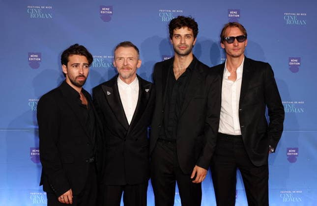 Charles Benoin, Simon Pegg, Liam Hellman Red carpet at the third night of the Cinéroman Festival at Pathé Gare du Sud in Nice on September 30, 2026 Bruno Bebert Dominique Jacovides Bestimage Red carpet at the third night of the Cinéroman Festival at Pathé Gare du Sud in Nice on September 30, 2026 Nice  Copyright: xDominiquexJacovidesx-xBrunoxBebertx xBestimagexDominiquexJacovidesx-xBrunoxBebertx xBestimagex