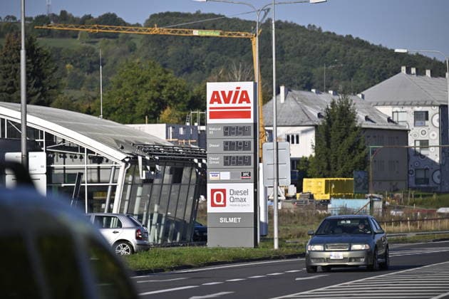 Avia filling station in Lipa near Zlin, Czech Republic, on October 1, 2026. Fuel price regulations, reintroduced by the state due to high diesel and petrol prices, came into effect today. (CTKxPhoto DaliborxGluck) CTKPhotoP2026100102235  CTKPhotoP2026100102235