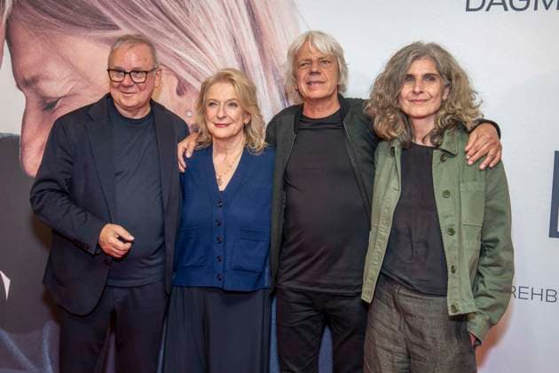 ABB ALTELIEBE- Joachim Krol, Dagmar Manzel, Andreas Dresen und Drehbuchautorin Laila Stieler bei der Deutschlandpremiere des Kino Films Alte Liebe im Kino International in Berlin am 30.09.2026 Berlin Deutschland