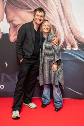 ABB ALTELIEBE- Tilmar Kuhn und Katharine Mehrling bei der Deutschlandpremiere des Kino Films Alte Liebe im Kino International in Berlin am 30.09.2026 Berlin Deutschland