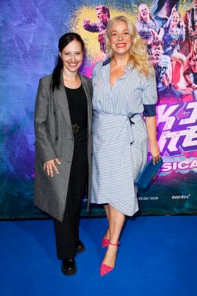 Nadja Jo Klapper und Caterina Pogorzelski bei der Premiere des Musicals Fack Ju Göhte - Das Musical im BlueMax Theater. Berlin, 30.09.2026
