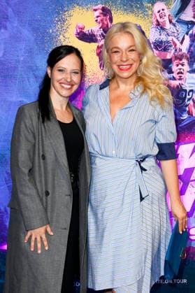 Nadja Jo Klapper und Caterina Pogorzelski bei der Premiere des Musicals Fack Ju Göhte - Das Musical im BlueMax Theater. Berlin, 30.09.2026