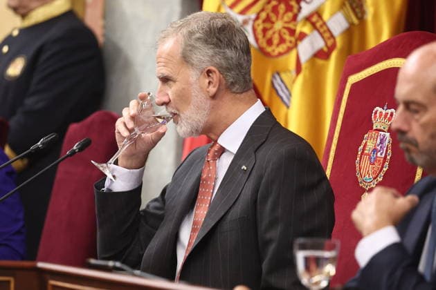 Opening of the 12th Ibero-American Parliamentary Forum at the Congress King Felipe VI during the 12th Ibero-American Parliamentary Forum at the Congress of Deputies on October 1, 2026, in Madrid, Spain. The meeting brings together Ibero-American parliamentarians to address the challenges of AI, democracy, gender equality, and parliamentary diplomacy. OCTOBER 1, 2026 Madrid, Spain  Copyright: xEduardoxParrax 7811793