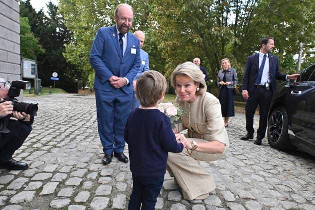 Symposium Of Her Majesty The Queen BRUSSELS, BELGIUM - OCTOBER 1 : Queen Mathilde opens the third Symposium of Her Majesty the Queen at the Palace of the Academies in Brussels. This edition will focus on the impact of artificial intelligence (AI) on healthcare professions. During the symposium, the Queen will speak with patients who have received AI-assisted treatment. As a protective honorary member of the Royal Academies of Medicine of Belgium, the Queen will also deliver the opening address at the symposium..on October 01, 2026 in Brussels, Belgium, 01 10 2026 Brussels Belgium  Copyright: xBertxVanxDenxBrouckex