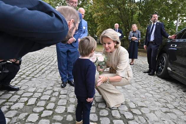 Symposium Of Her Majesty The Queen BRUSSELS, BELGIUM - OCTOBER 1 : Queen Mathilde opens the third Symposium of Her Majesty the Queen at the Palace of the Academies in Brussels. This edition will focus on the impact of artificial intelligence (AI) on healthcare professions. During the symposium, the Queen will speak with patients who have received AI-assisted treatment. As a protective honorary member of the Royal Academies of Medicine of Belgium, the Queen will also deliver the opening address at the symposium..on October 01, 2026 in Brussels, Belgium, 01 10 2026 Brussels Belgium  Copyright: xBertxVanxDenxBrouckex