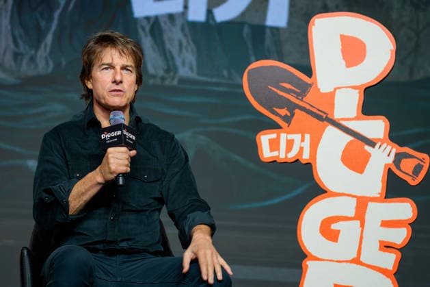 Digger film press conference SEOUL, SOUTH KOREA, OCTOBER 01: American actor Tom Cruise during Digger film press conference at the Conrad Seoul Hotel in Seoul, South Korea, on October 1, 2026. Seoul the Conrad Seoul Hotel South Korea 8289_287805 Copyright: xStevexChoxKyewoongx