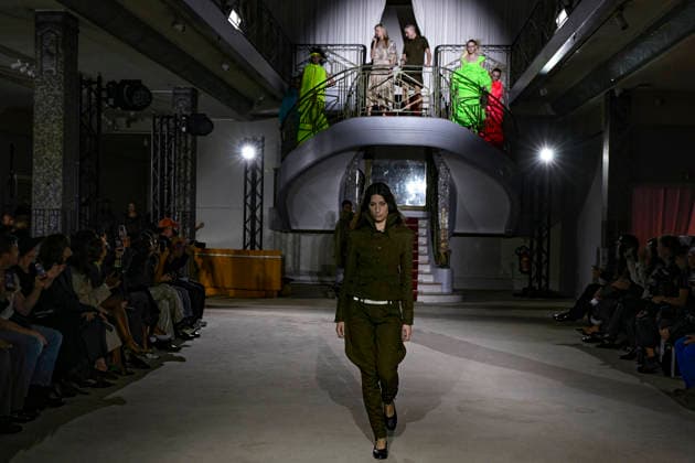 Vaquera Women s Ready-to-Wear Spring Summer 2027 Collection Fashion Show during Paris Fashion Week on September 30, 2026, in Paris, France  Copyright: xAgencex xBestimagexAgencex xBestimagex