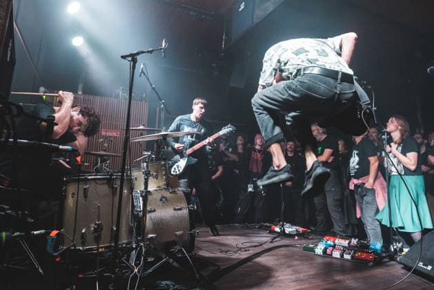 Birds In Row live in Copenhagen, Denmak Copenhagen, Denmark. 30th, September 2026. The French hardcore punk band Birds In Row performs a live concert at Ideal Bar in Copenhagen. Denmark, Copenhagen, Ideal Bar  Copyright: xGonzalesxPhoto PeterxTroestx