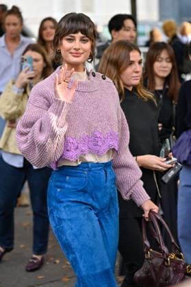 PFW Chloe Outside Arrivals JR Taylor Hill arriving at the Chloe show during Paris Fashion Week, in Paris, France on 1 October 2026. Photo by Julien Reynaud APS-Medias ABACAPRESS.COM Paris France  Copyright: xReynaudxJulien APS-Medias ABACAx