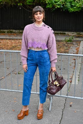 PFW Chloe Outside Arrivals JR Taylor Hill arriving at the Chloe show during Paris Fashion Week, in Paris, France on 1 October 2026. Photo by Julien Reynaud APS-Medias ABACAPRESS.COM Paris France  Copyright: xReynaudxJulien APS-Medias ABACAx