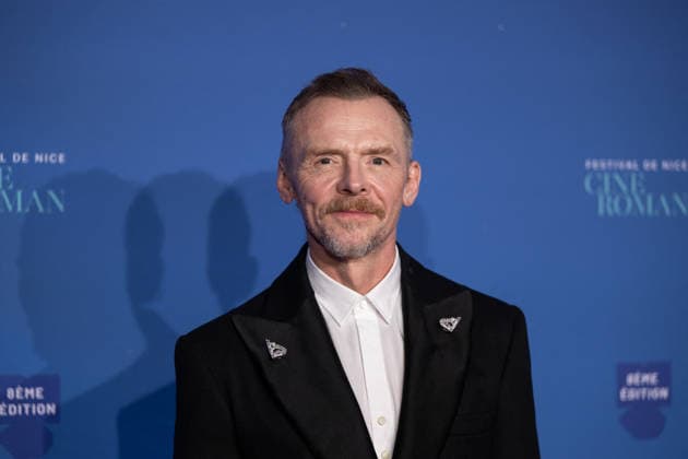 8th Cineroman Festival - Only What We Carry Red Carpet - Nice Simon Pegg attends the red carpet for Jamie Adams s film Only what we carry at the Cineroman festival, dedicated exclusively to films adapted from literary work, in Pathe Gare du Sud in Nice, France, on September 30, 2026. Photo by Laurent Coust ABACAPRESS.COM Nice France  Copyright: xCoustxLaurent ABACAx