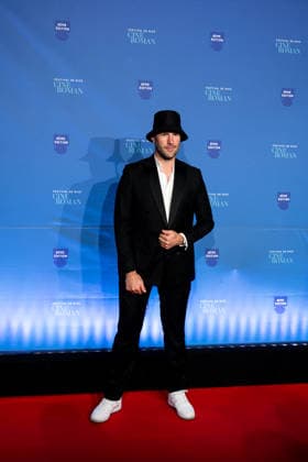 8th Cineroman Festival - Day 3 - Nice Marc-Antoine Barrois attends the red carpet for Jamie Adams s film Only what we carry at the Cineroman festival, dedicated exclusively to films adapted from literary work, in Pathe Gare du Sud in Nice, France, on September 30, 2026. Photo by Laurent Coust ABACAPRESS.COM Nice France  Copyright: xCoustxLaurent ABACAx