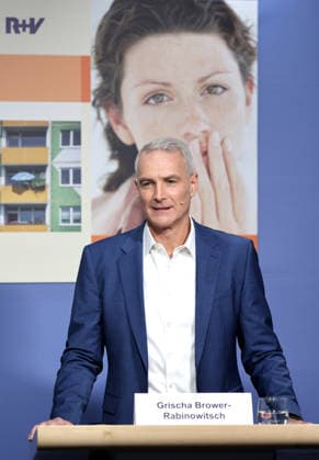 Grischa Brower-Rabinowitsch, Leiter der Studie - Die Ängste der Deutschen 2026, der R+V Versicherung, PK zu - Vorstellung der Studie - Die Ängste der Deutschen 2026, Berlin, 01.10.2026