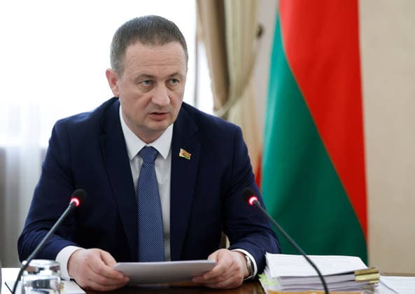 Belarus Russia 9255362 01.10.2026 Belarusian Prime Minister Alexander Turchin attends a meeting of the Russia-Belarus Union State s Council of Ministers in Minsk, Belarus. Dmitry Astakhov Sputnik Minsk Belarus  Copyright: xDmitryxAstakhovx