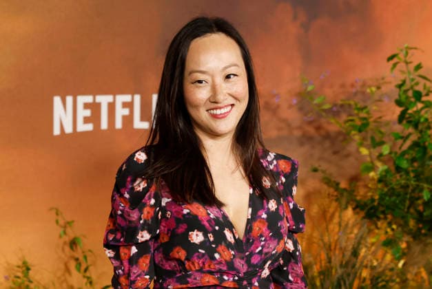 Crystal Hana Kim arrives on the red carpet at the Netflix East Of Eden New York premiere at The Plaza Hotel on Wednesday, September 30, 2026 in New York City.  NYP20260930429 JOHNxANGELILLO