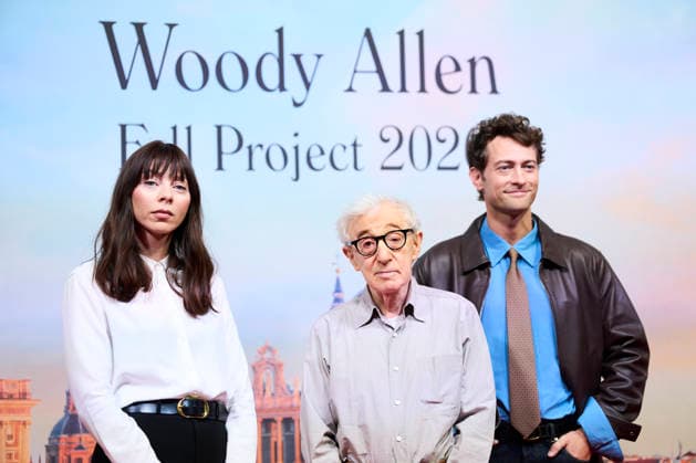 Presentation the Filming of Woody Allen™s new film in Madrid presentation Woody Allen, Alexi Wasser, Peter Vives attends Presentation the Filming of Woody Allen™s new film in Madrid presentation at Teatros del Canal on October 1, 2026 in Madrid, Spain Photo by IMAGO MPG Madrid Teatros del Canal Madrid Spain  Copyright: xMPGx